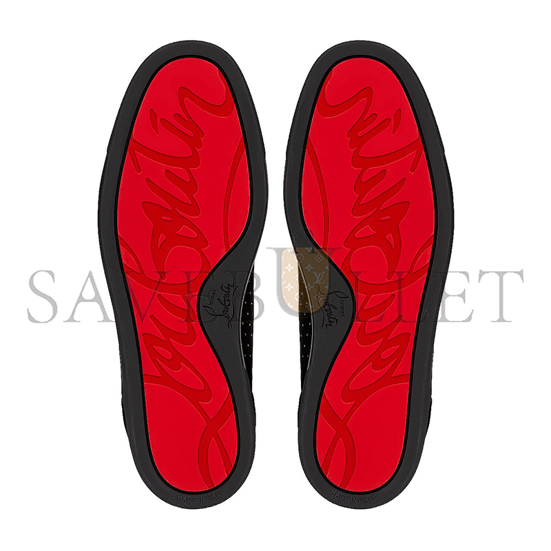 Chr1st1an louboutin l0vis junior suede sneakers 1240127bk1d